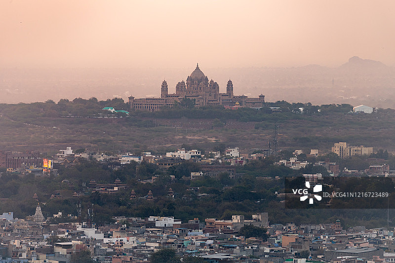 焦特布尔乌迈德·巴旺宫图片素材