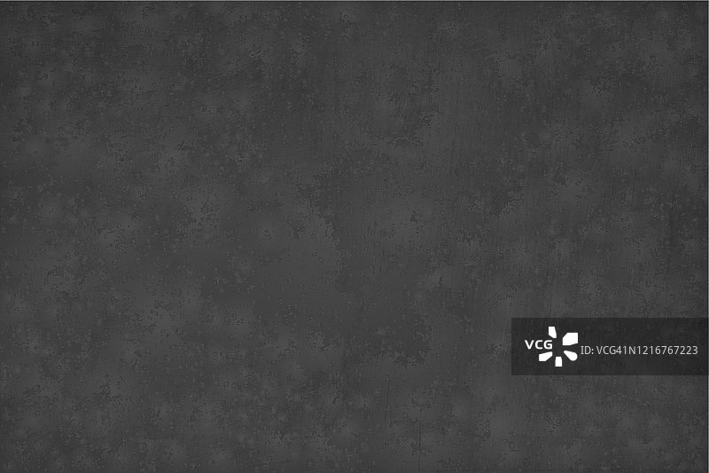 深灰色或黑色涂抹的空白垃圾背景矢量图图片素材