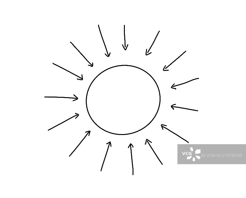 白色背景上的箭头图片素材