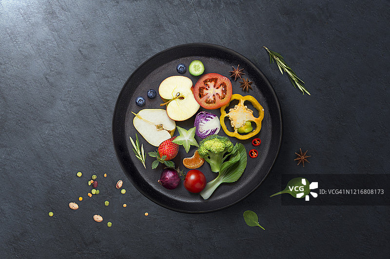 纯素食物静物摄影图片素材