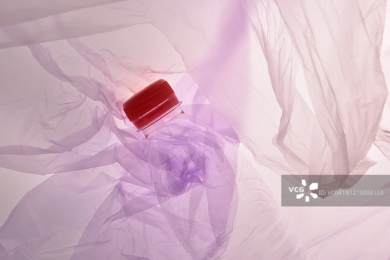 塑料污染概念图片素材