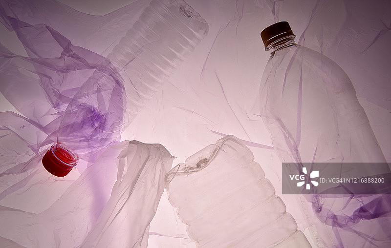 塑料污染概念图片素材