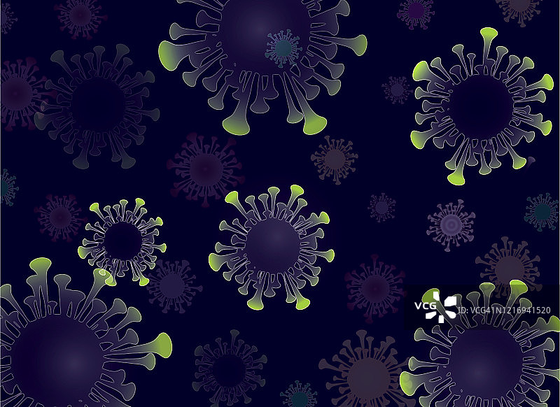 抽象病毒背景图片素材