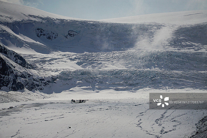 加拿大艾伯塔省阿塔巴斯卡冰川图片素材