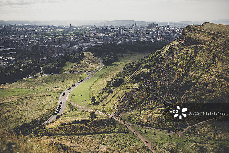 爱丁堡亚瑟王座图片素材