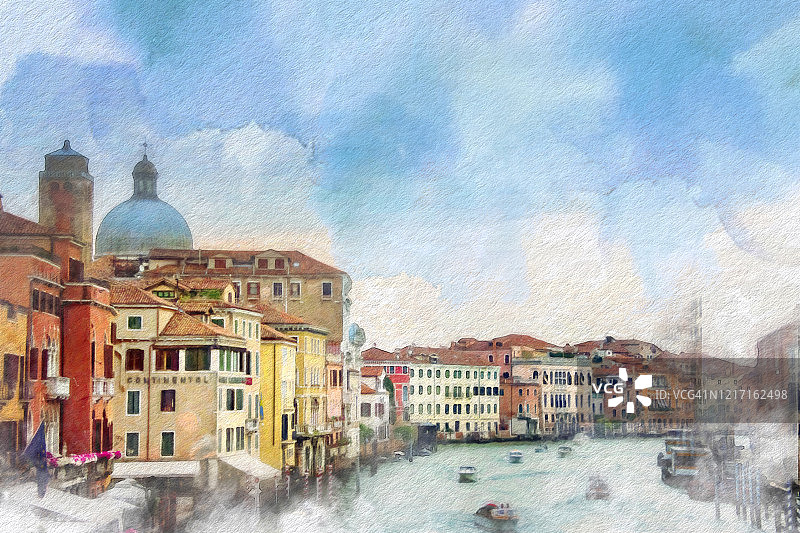 意大利威尼斯市风光图片素材