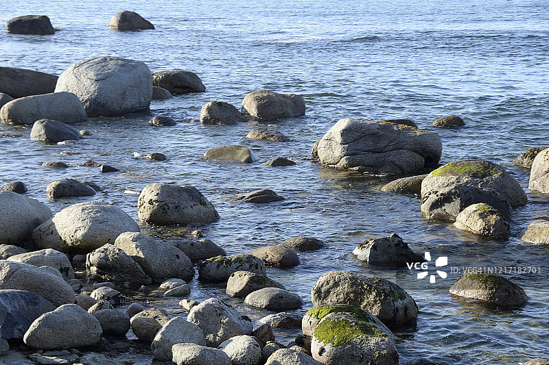 智利阿尔加罗博海滩图片素材