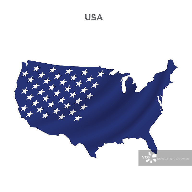 美国地图背景素材插画图片素材