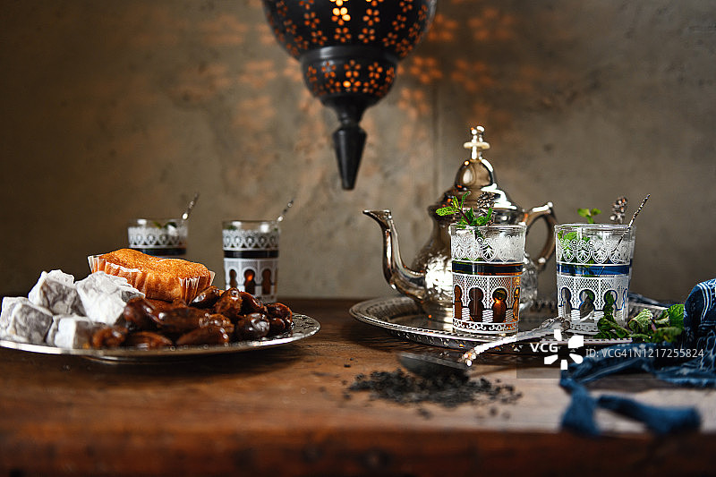 品味茶香图片素材