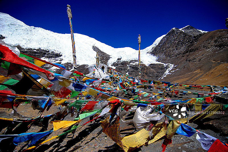 卡罗拉冰川美景图片素材