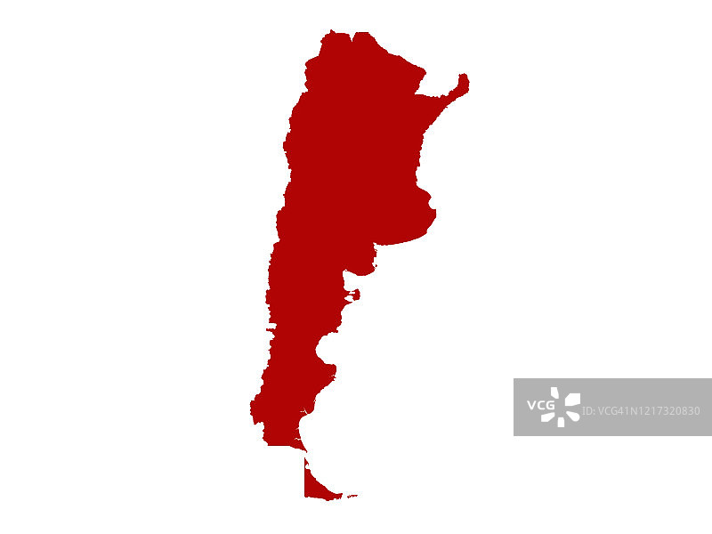 阿根廷地图图片素材
