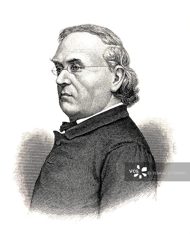 爱德华·莫里克（德国作家，1804-1875）图片素材