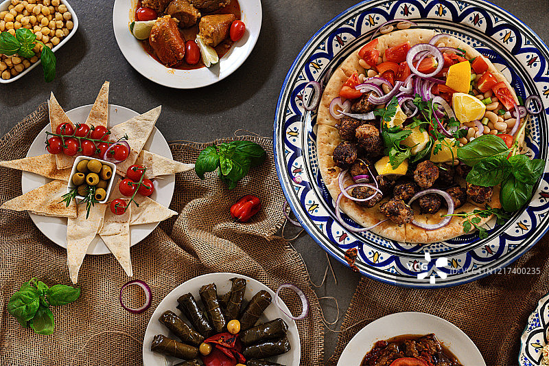 斋月自助餐图片素材