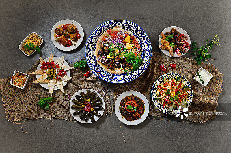 斋月自助餐图片素材