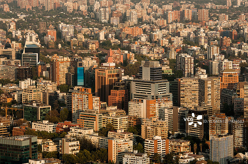 圣地亚哥金融建筑风光图片素材