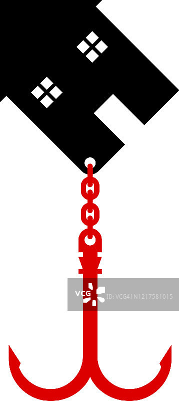 房价下跌图片素材