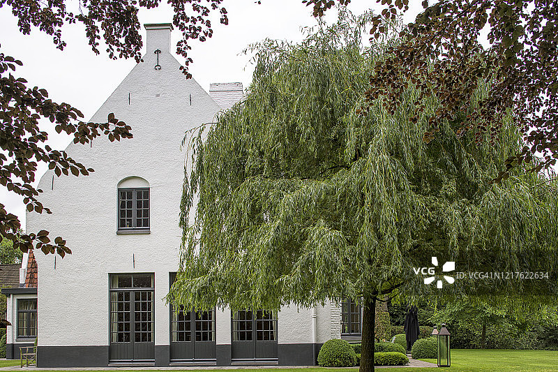 比利时乡村房屋图片素材