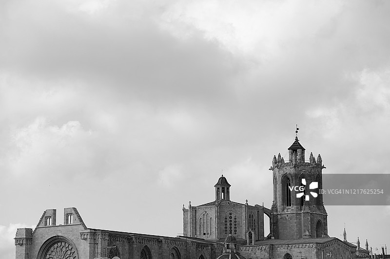 塔拉戈纳大教堂图片素材