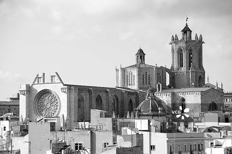 塔拉戈纳大教堂图片素材