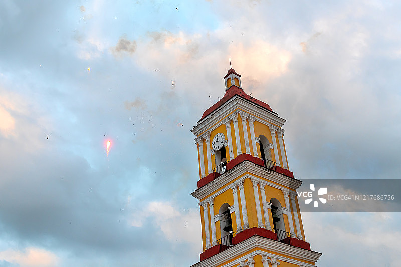 古巴维拉克拉拉雷梅迪奥斯拉斯帕兰达斯节图片素材
