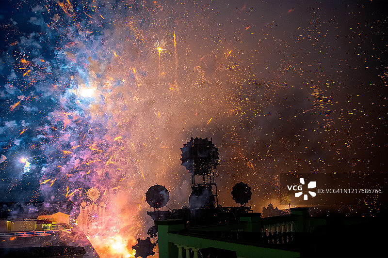 古巴维拉克拉拉雷梅迪奥斯拉斯帕兰达斯节图片素材