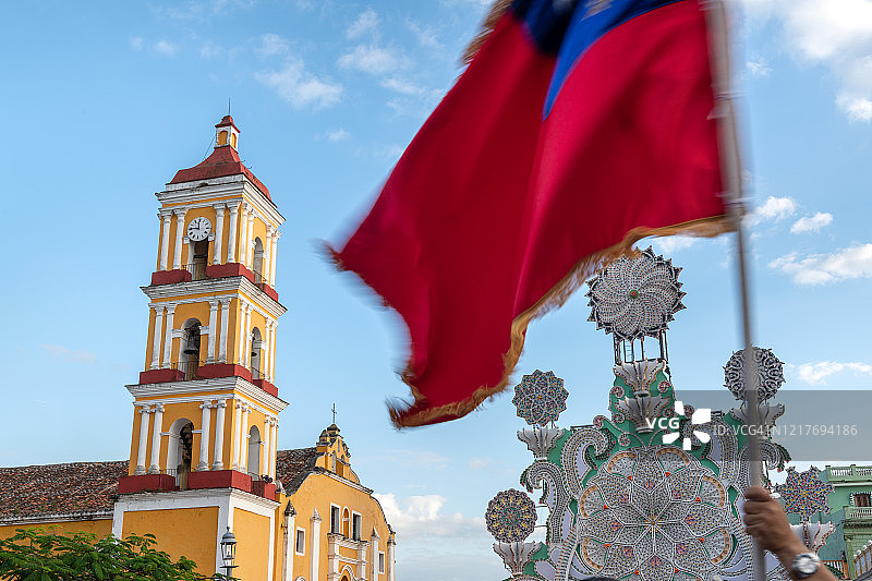 古巴维拉克拉拉雷梅迪奥斯拉斯帕兰达斯节图片素材