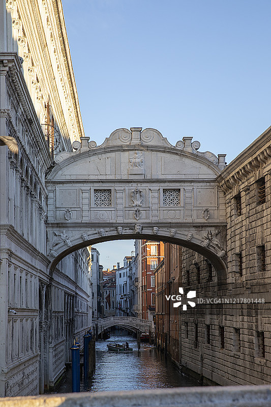 意大利威尼斯：叹息桥图片素材
