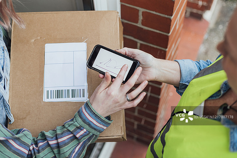 签收快递图片素材