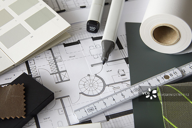 各种建筑用品和样本素材合集图片素材