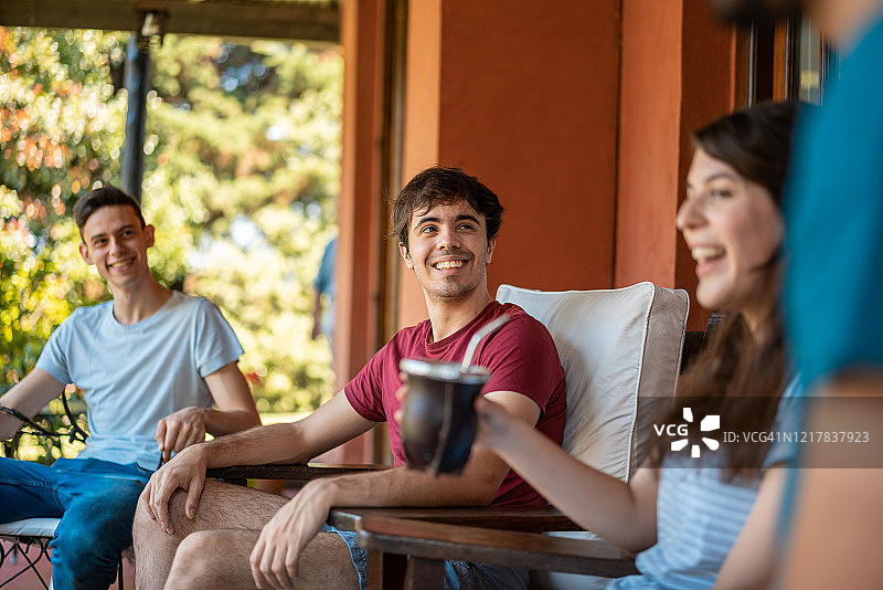 阿根廷传统马黛茶图片素材