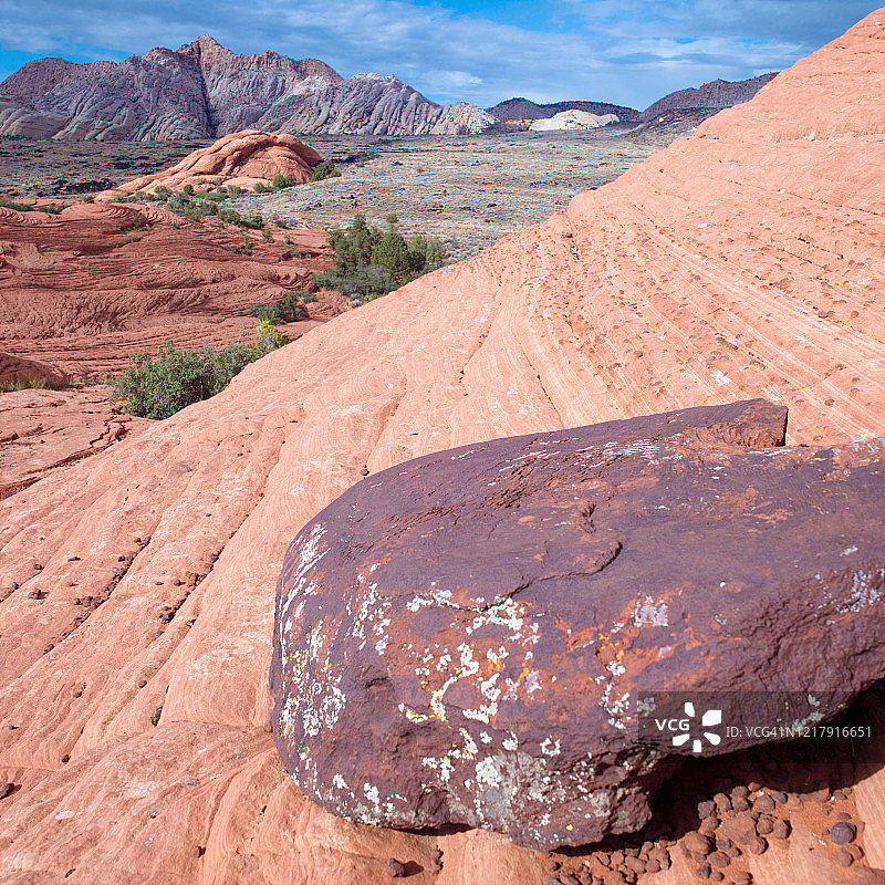 雪峡谷州立公园图片素材