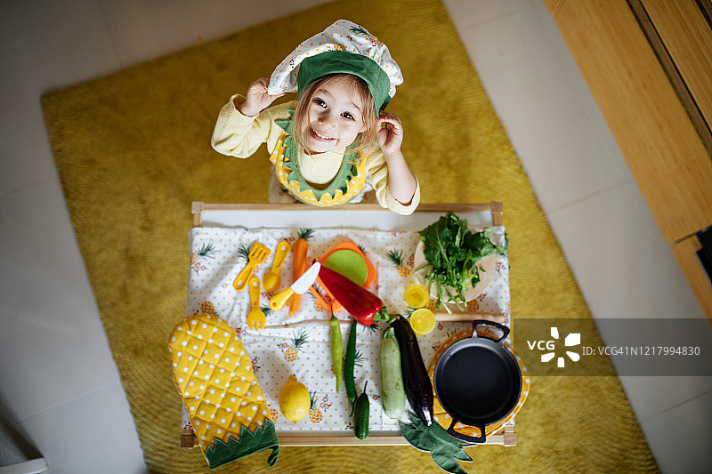 少年厨师图片素材