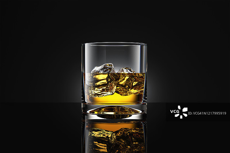 加冰威士忌图片素材