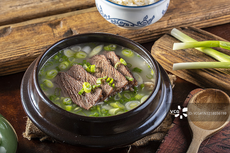 韩式雪浓汤图片素材