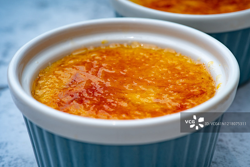 焦糖布丁图片素材