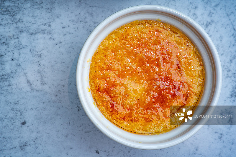 焦糖布丁图片素材