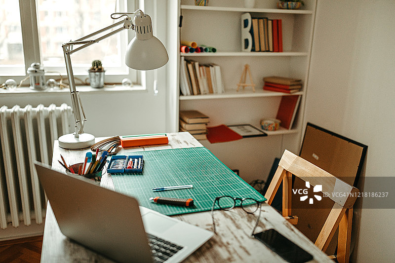 居家办公桌图片素材