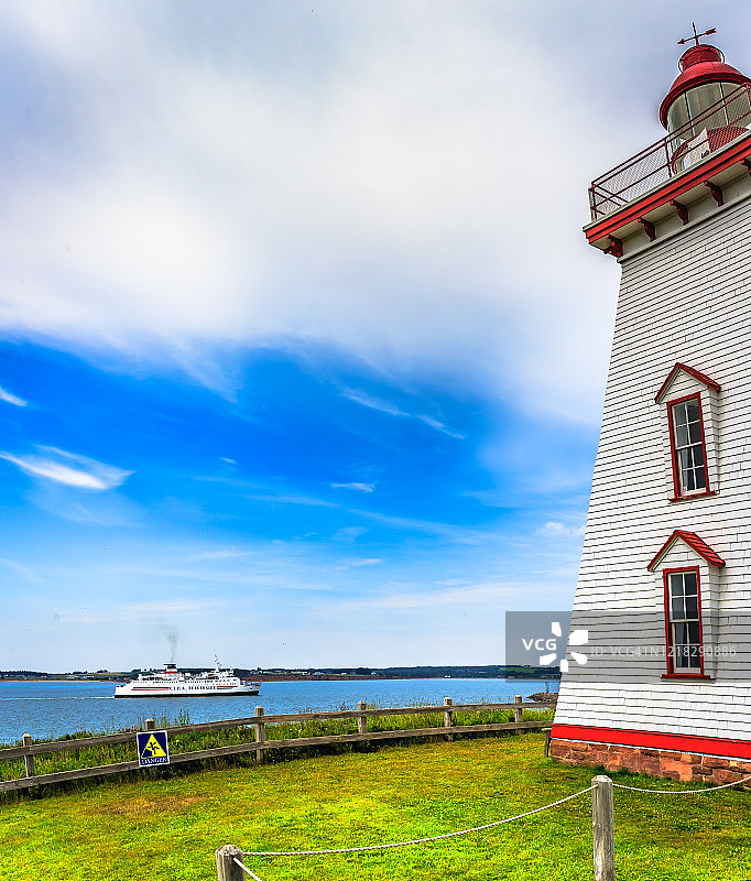 加拿大的灯塔之地图片素材