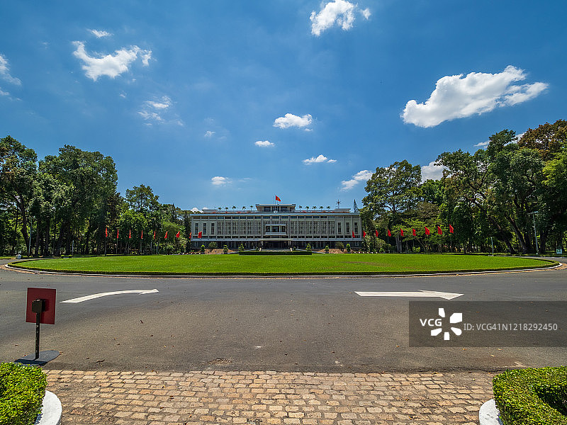 越南胡志明市独立宫图片素材