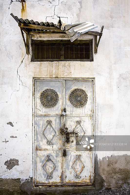 阿曼马斯喀特金属门图片素材