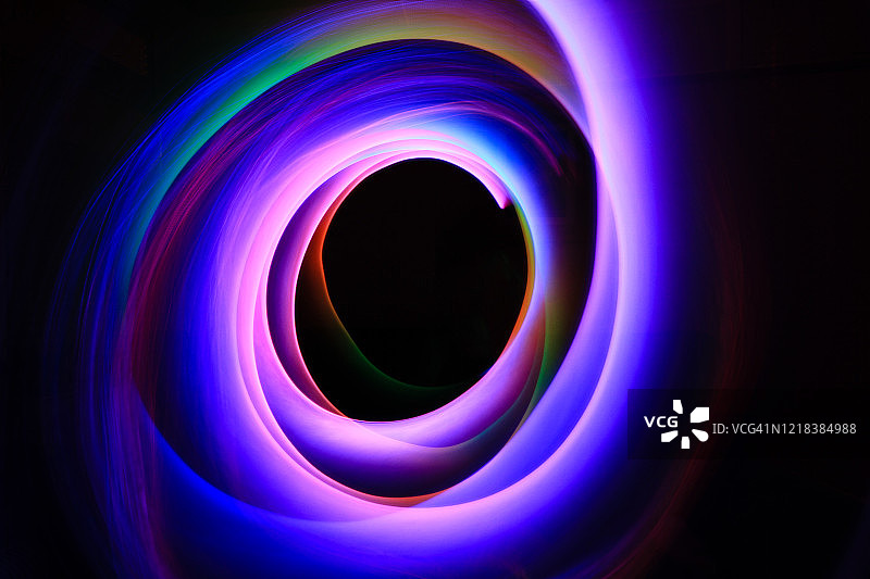 抽象光绘图片素材