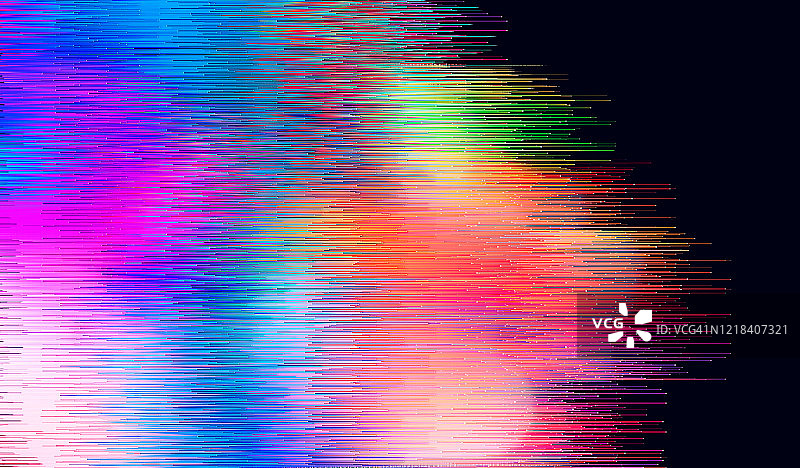 数字故障艺术抽象背景图形元素图片素材