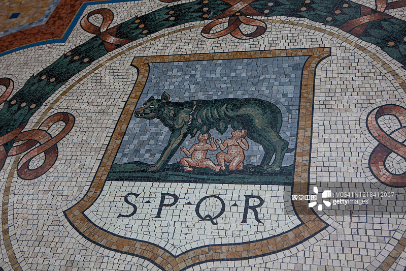 米兰埃马努埃莱二世长廊图片素材