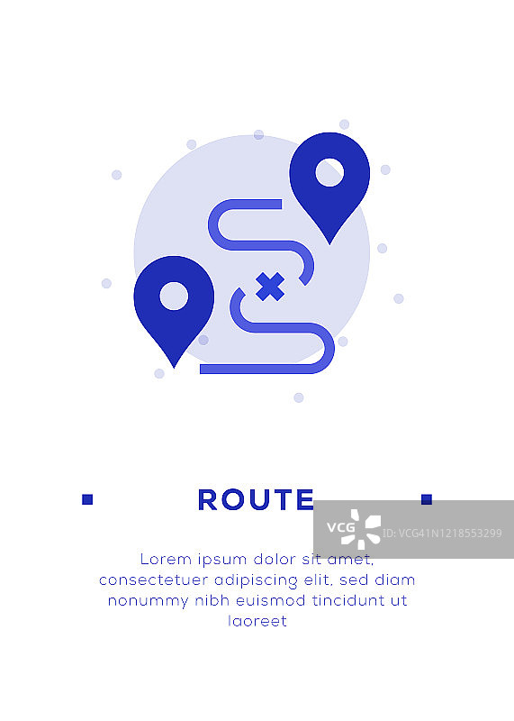 路线图标图片素材