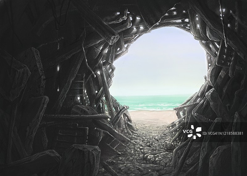 自由之海图片素材