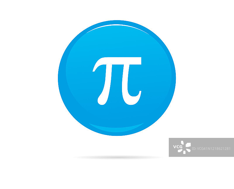 Pi符号矢量插画图片素材