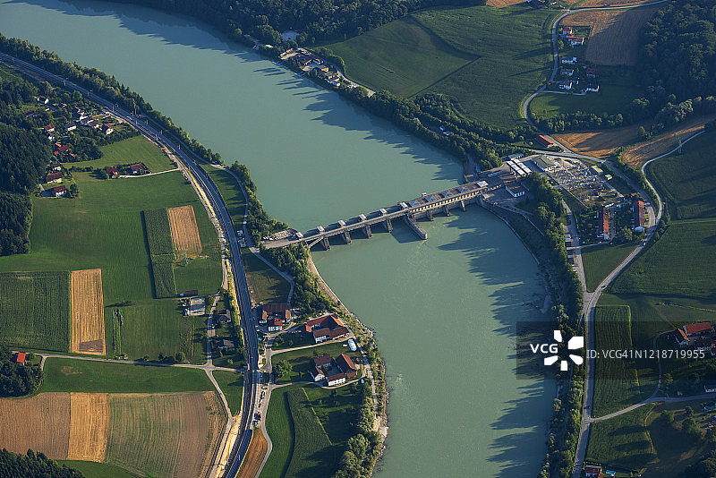 奥地利因河水电站图片素材