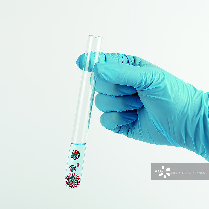 疫情疾病——冠状病毒研究图片素材