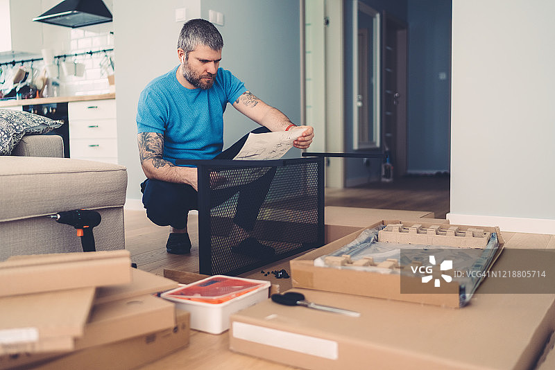 疫情隔离期间的翻新项目图片素材