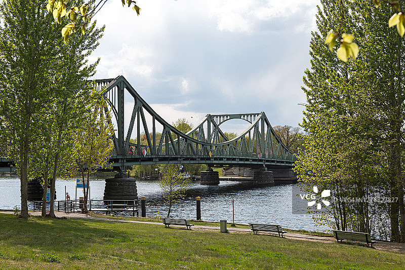 柏林和波茨坦之间的格利尼克桥图片素材